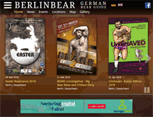 Tablet Screenshot of berlinbear.de